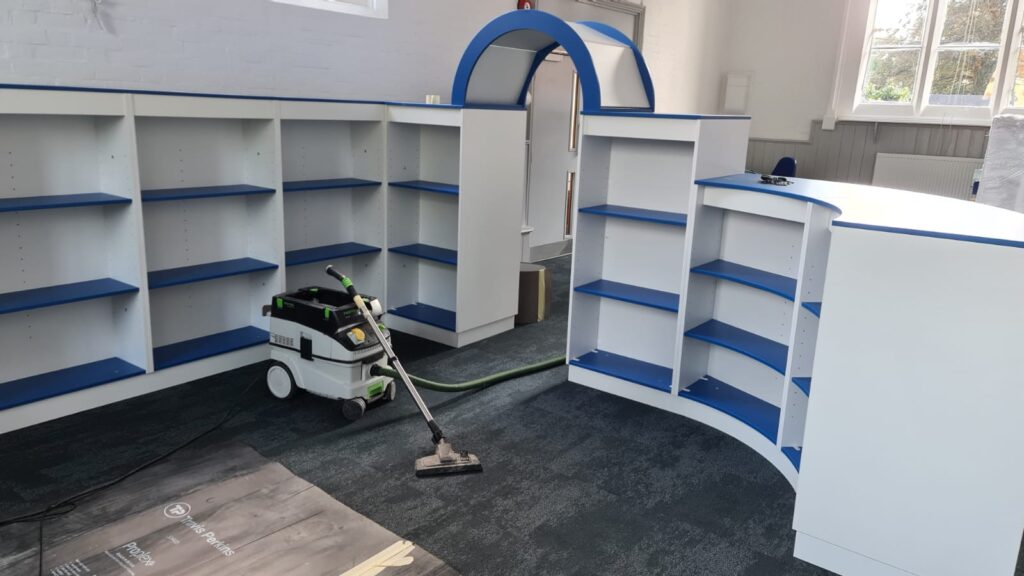 Set Square bespoke School Library