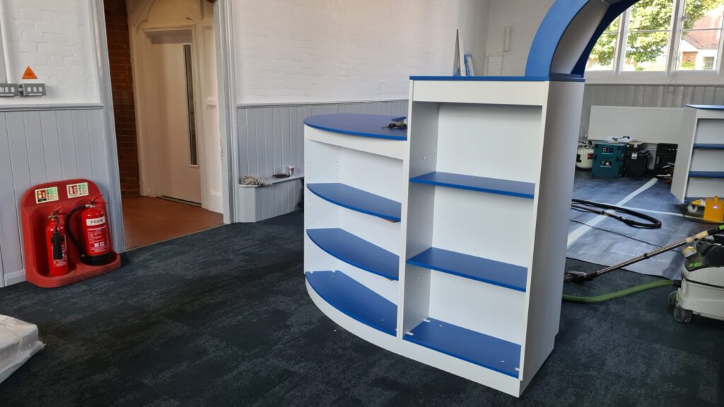 Set Square bespoke School Library