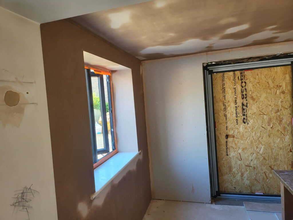Set square joinery kitchen fit out project plastering renovation swindon wiltshire