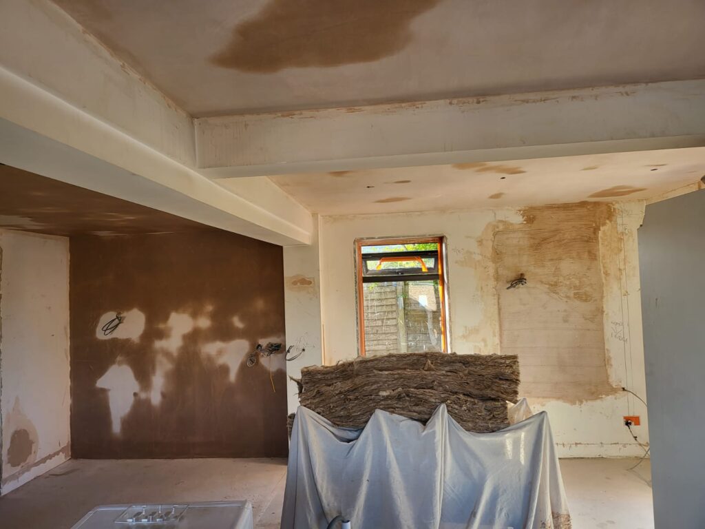 Set square joinery kitchen fit out project plastering renovation swindon wiltshire