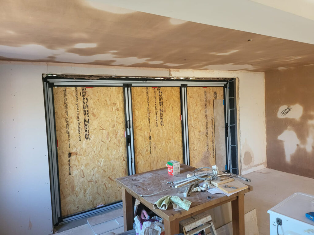 Set square joinery kitchen fit out project plastering renovation swindon wiltshire
