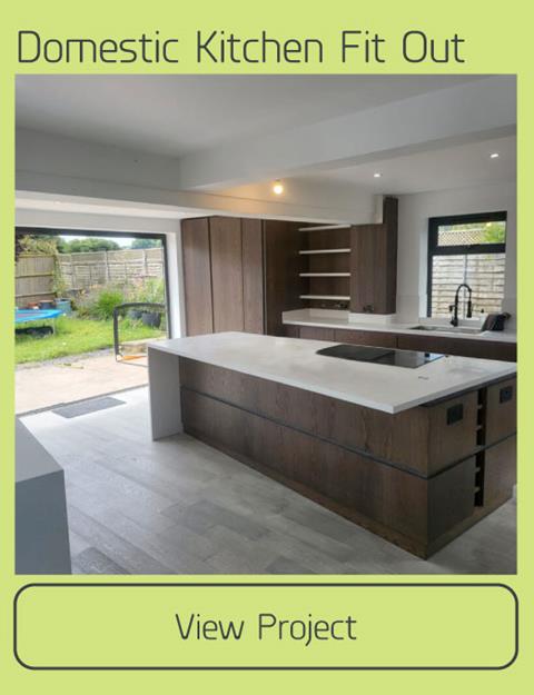 domestic kitchen fit out